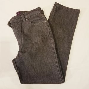 Gloria Vanderbilt Grey Wash Amanda Jeans Size 8P